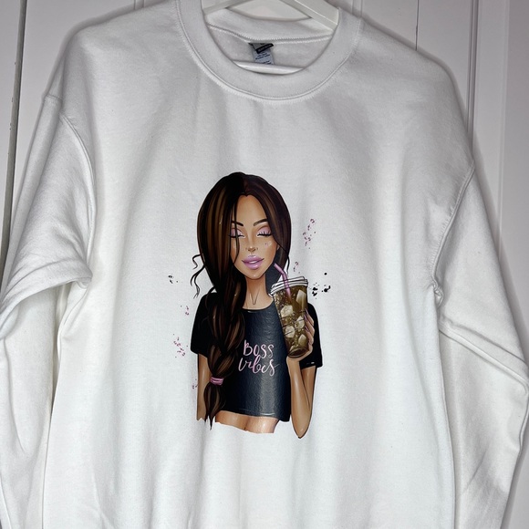 Custom printed crewneck sweatshirts - Picture 3 of 3